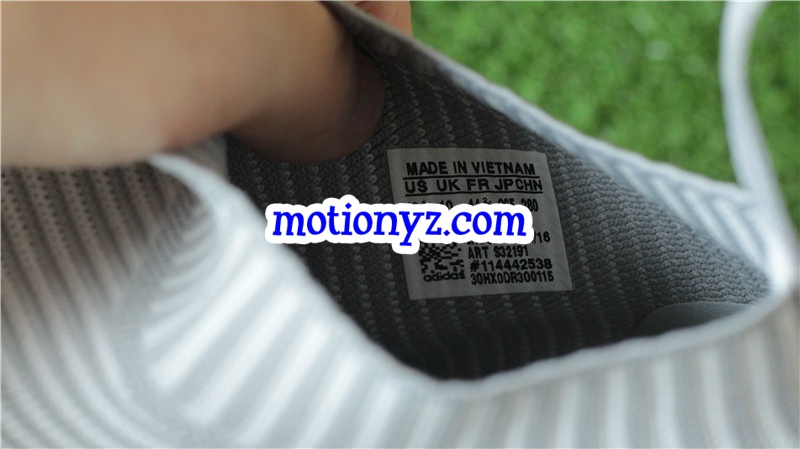 Real Boost Adidas NMD City Sock Primeknit Light Grey